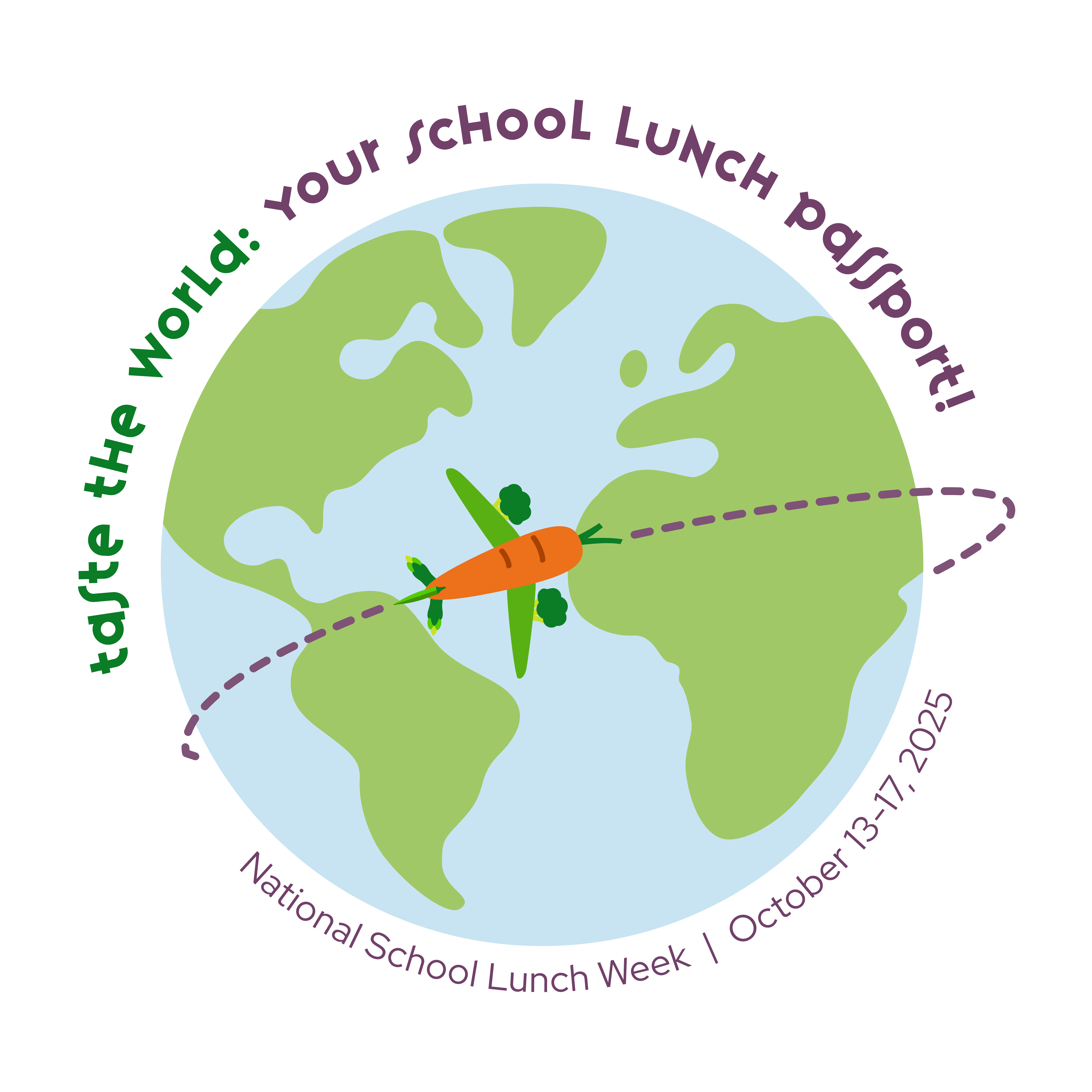 2025 National School Lunch Week Logo